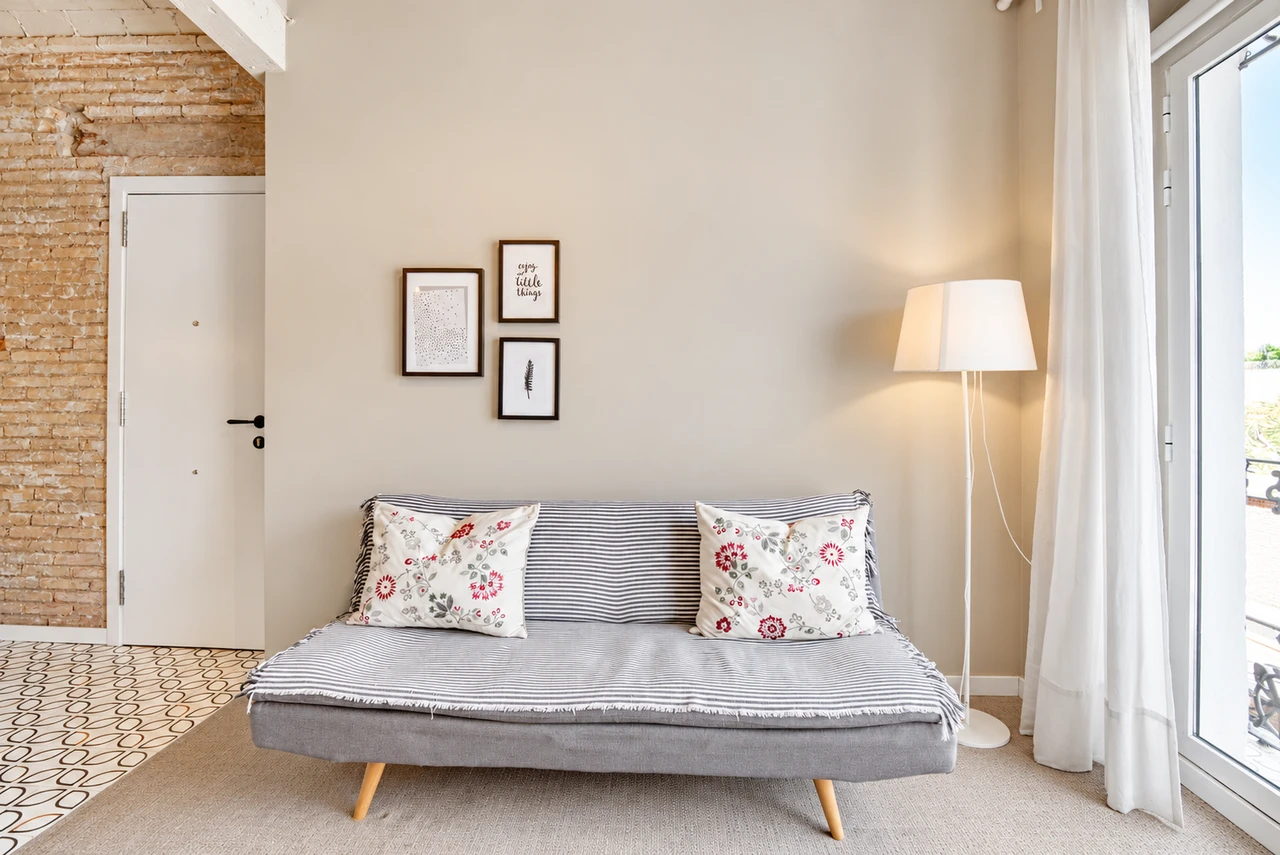 Living room detail — Boutique apartment in Valencia